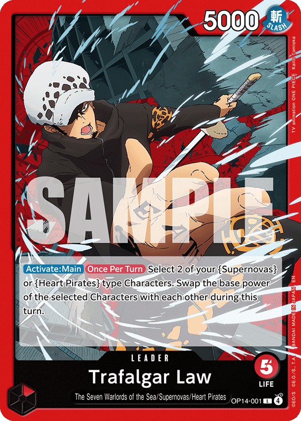 Trafalgar Law - OP14-001
